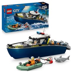 LEGO City 60456 Inseguimento sulla barca della polizia - Giocattolo pe