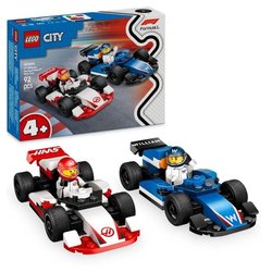 LEGO City 60464 Auto da corsa Williams Racing e Haas F1 F1 - Giocattol