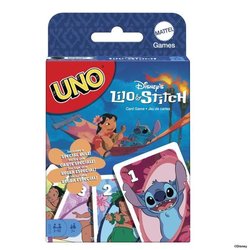 Mattel Spiele  Disney UNO Lilo und Stitch  Kartenspiel für Kinder un