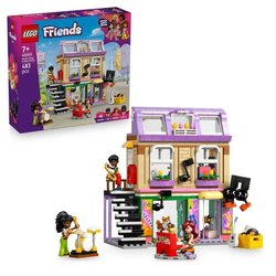 LEGO Friends 42653 Tienda de música y apartamento - Juego para niñas d