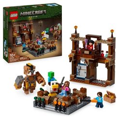 LEGO Minecraft 21272 The Woodland Manor Ring - Building game for boys 