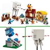 LEGO Minecraft 21273 Les Ghasts a l Attaque du Village - Jeu pour garç