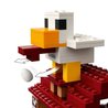 LEGO Minecraft 21273 Les Ghasts a l Attaque du Village - Jeu pour garç