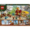 LEGO Minecraft 21273 Les Ghasts a l Attaque du Village - Jeu pour garç