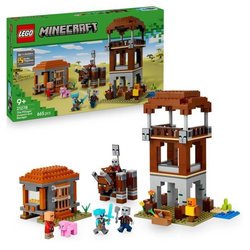 LEGO Minecraft 21278 Avamposto del Predone e Ravager - Gioco per ragaz