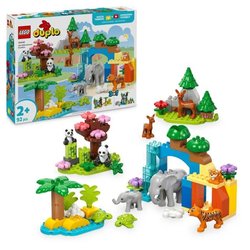 LEGO DUPLO My Town 10446 Wildtierfamilien 3-in-1  Frühlernspiele mit 