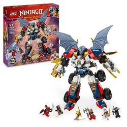 LEGO NINJAGO 71834 Zanes Ultra-Combo-Roboter  4-in-1-Bauset für Kinde