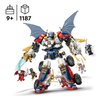 LEGO NINJAGO 71834 Zane s Ultra Combo Mech - 4-in-1 Building Toy for A