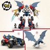 LEGO NINJAGO 71834 Zane s Ultra Combo Mech - 4-in-1 Building Toy for A