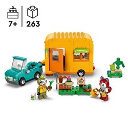 LEGO Animal Crossing 77054 Racine s caravan en tuinstandaard - Speelgo