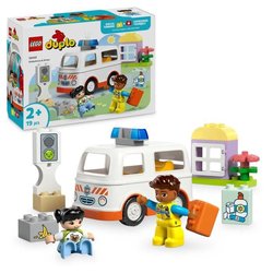 LEGO DUPLO 10447 De ambulance en de chauffeur - Interactief speelgoed 