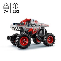 LEGO Technic 42200 Monster Jam ThunderROARus pull-back - Camion dei di