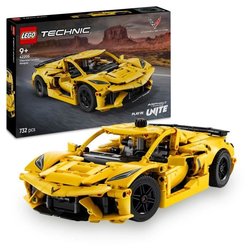 LEGO Technic 42205 Chevrolet Corvette Stingray - Auto sportiva per rag