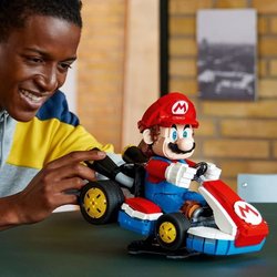 LEGO Mario Kart 72037 Mario en Kart Standaard - Bouwset voor volwassen