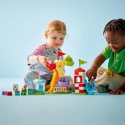 LEGO DUPLO Peppa Pig 10453 Luna Park - Gioco di costruzione per bambin