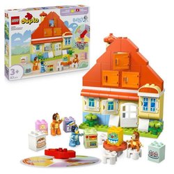 LEGO DUPLO 10459 Casa Familiar de Bluey y Juego de Memoria - Juego Cre