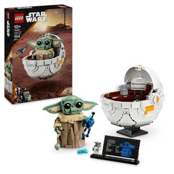 LEGO Star Wars: The Mandalorian 75403 Grogu e la sua carrozzina - Set 