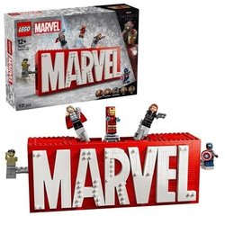 LEGO Marvel 76313 MARVEL Logo und seine Superhelden  Avengers-Konstru