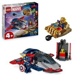 LEGO | Marvel 76319 Captain America vs. Thanos - Vliegtuigspeelgoed vo