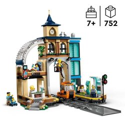 LEGO City 60469 Stazione Centrale - Set di costruzioni per bambini e b