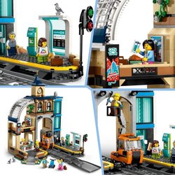 LEGO City 60469 Stazione Centrale - Set di costruzioni per bambini e b