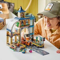 LEGO City 60469 Stazione Centrale - Set di costruzioni per bambini e b