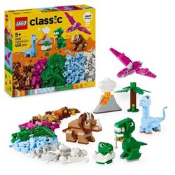 LEGO Classic 11041 Dinosaurios Creativos - Juguete de construcción que