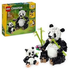 LEGO Creator 31165 3-in-1 Wilde dieren: Panda Familie Spel voor Meisje