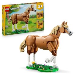 LEGO Creator 3-en-1 31166 Le Beau Cheval - Jeu de Construction  des 9 
