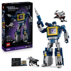 LEGO Icons 10358 Transformers: Soundwave  Bauset für Erwachsene  Mod
