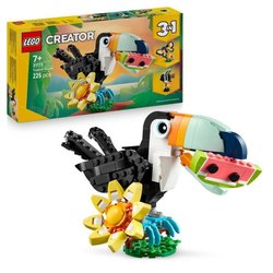 LEGO Creator 3-in-1 31173 Tropische Tukan-Wildtiere  Spiel für Kinder