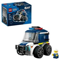 LEGO City 60481 Véhicules - Le Camion de Police - Jeu Créatif des 5 an