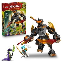 LEGO NINJAGO 71854 La Mission du Robot Cole et du Dragon Zane - Jeu de