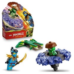 LEGO NINJAGO 71849 Nya contre la Toupie du Monstre Mutant - Jeu de Con