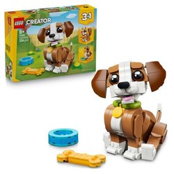 LEGO Creator 3-en-1 31382 Les Adorables Animaux : le Chiot Joueur - Je