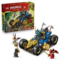 LEGO NINJAGO 71856 La Voiture Transformable de Jay - Jeu de Constructi