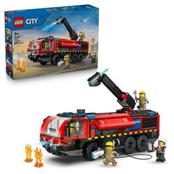 LEGO City 60499 Le Camion de Pompiers de l Aéroport - Jouet de Constru