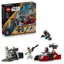 LEGO Star Wars 75449 Pack de Combat Le Siege de Mandalore - Jeu de Con