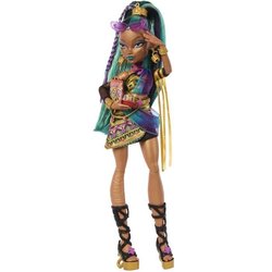 Monster High - Bambola Nefera De Nile - Con accessori sontuosi e 7 - M