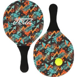 Paddelset - CRUZ - Neopren - 2 Paddel + Ball - Für Pool und Strand