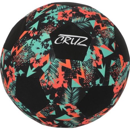 Fußball - CRUZ - Neopren - Größe 5 - Leicht und ideal für den Strand