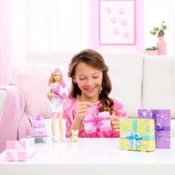 BARBIE Party cane viola non confezionato - JFG70