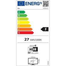 TCL 32S51K - Televisor QLED de 32 pulgadas (81 cm) - Full HD 1920x1080