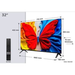 TCL 32S51K - Televisor QLED de 32 pulgadas (81 cm) - Full HD 1920x1080