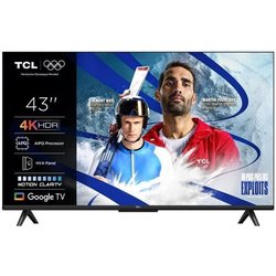 TCL 43P6K - LED-tv 43 (109 cm) - 4K UHD 3840x2160 - HDR10+ - Google TV
