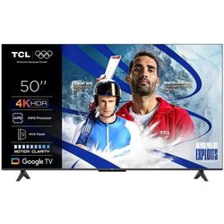 TCL 50P6K - TV LED 50 (126 cm) - 4K UHD 3840x2160 - HDR10+ - Google TV
