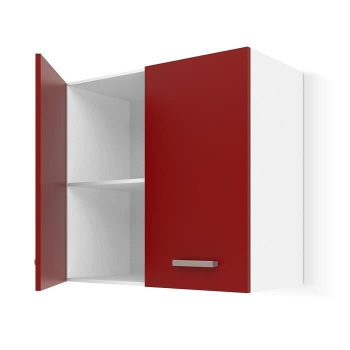 ULTRA Hoge keukenkast L 60 cm - mat rood