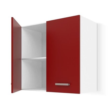ULTRA Hoge keukenkast L 60 cm - mat rood