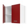 ULTRA Hoge keukenkast L 60 cm - mat rood