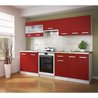 ULTRA Hoge keukenkast L 60 cm - mat rood